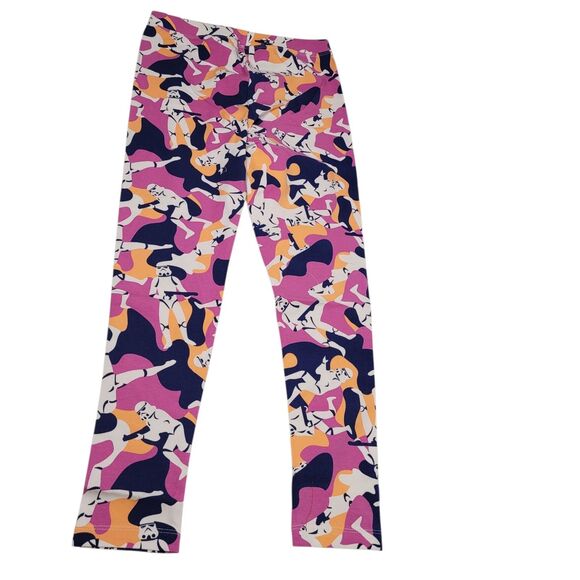 Spotted Zebra Girl Active Stretch Multicolor Star Wars Printed Legging Large 10 - Picture 2 of 8
